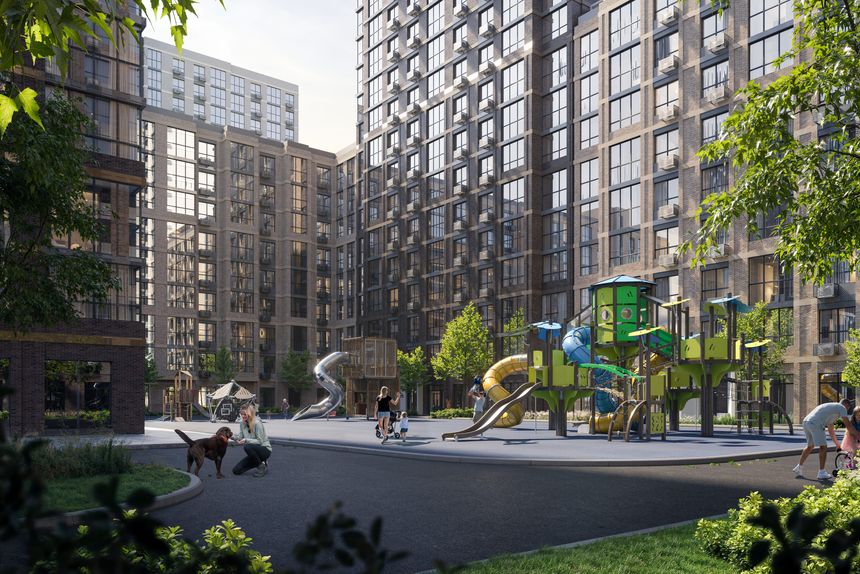 Вид ЖК «Дом 101»